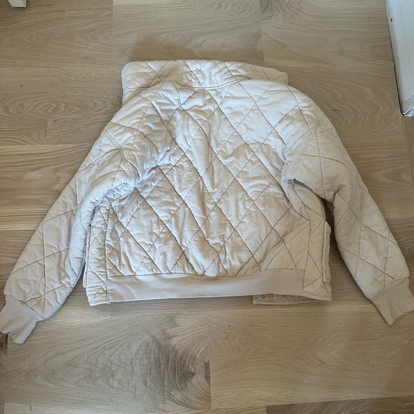 Wild fable Women's Quilted Tan Jacket - Picture 3 of 3